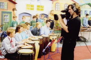 Im Fernsehstudio